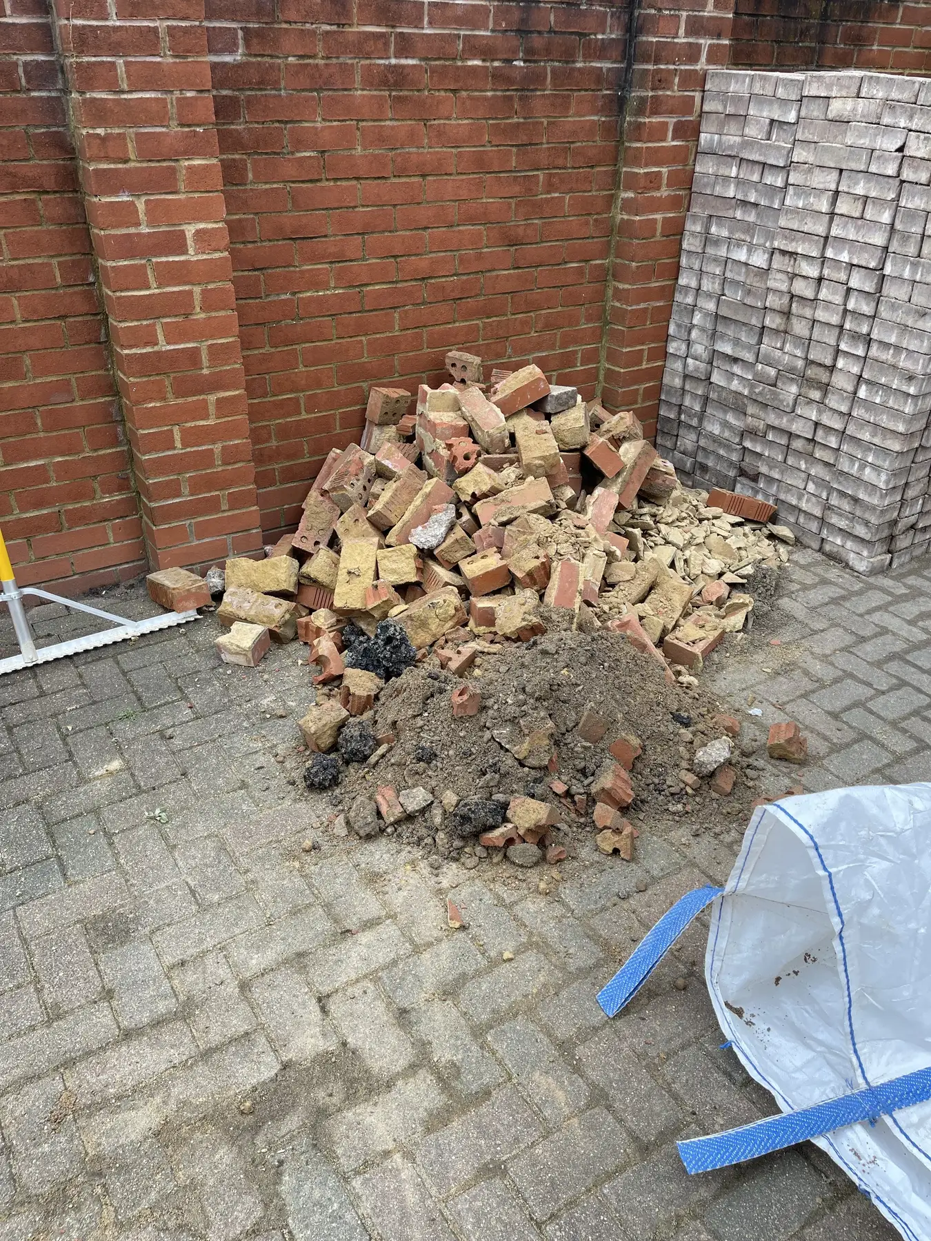 More rubble collection