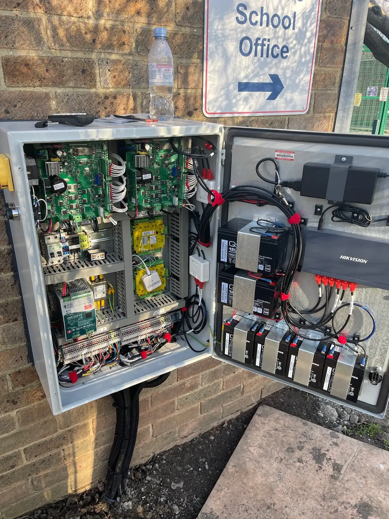 Avanti Court Primary School electric gates