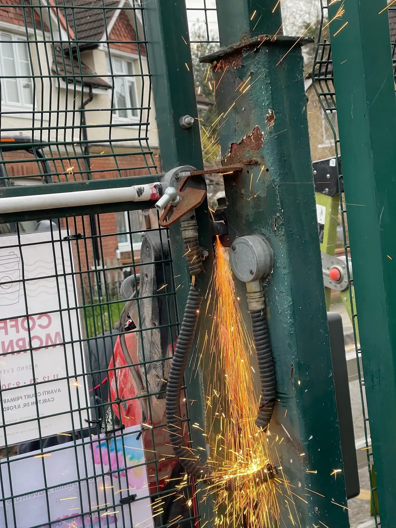 Removal of old gates