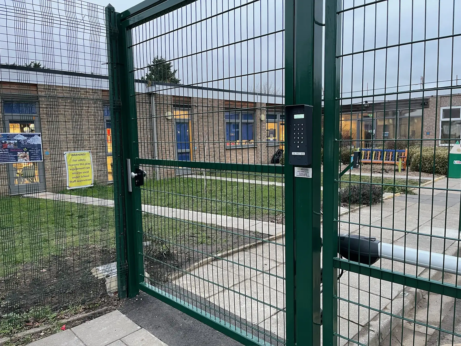 Paxton Intercom for pedestrian entrance