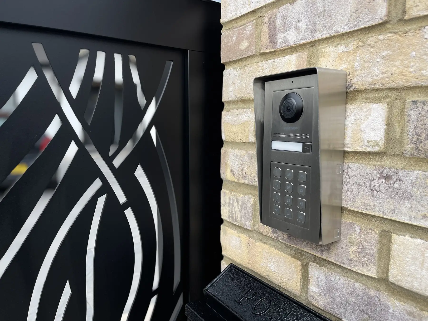 Safari gate and intercom control