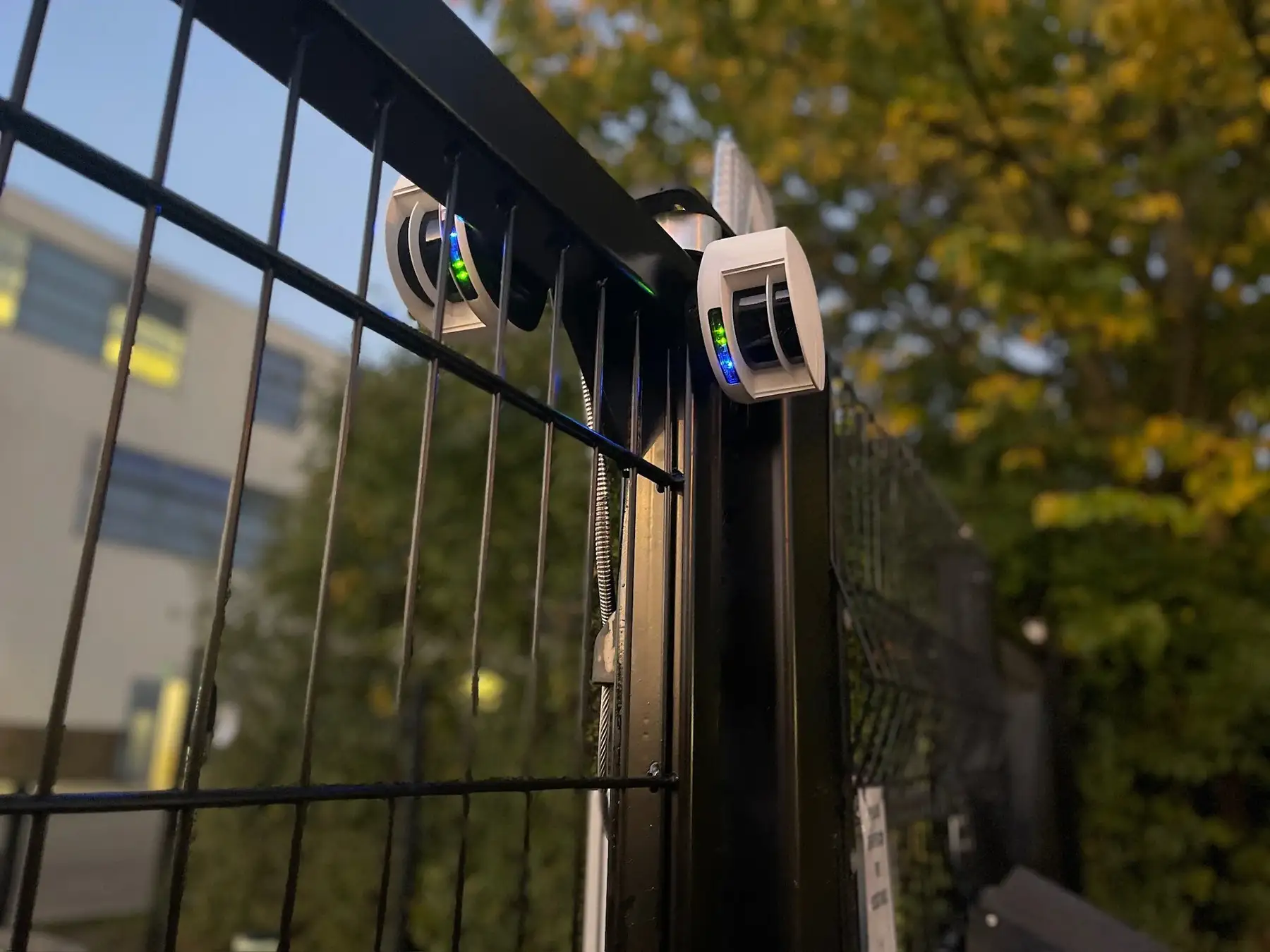 Commercial gate laser saftey sensor