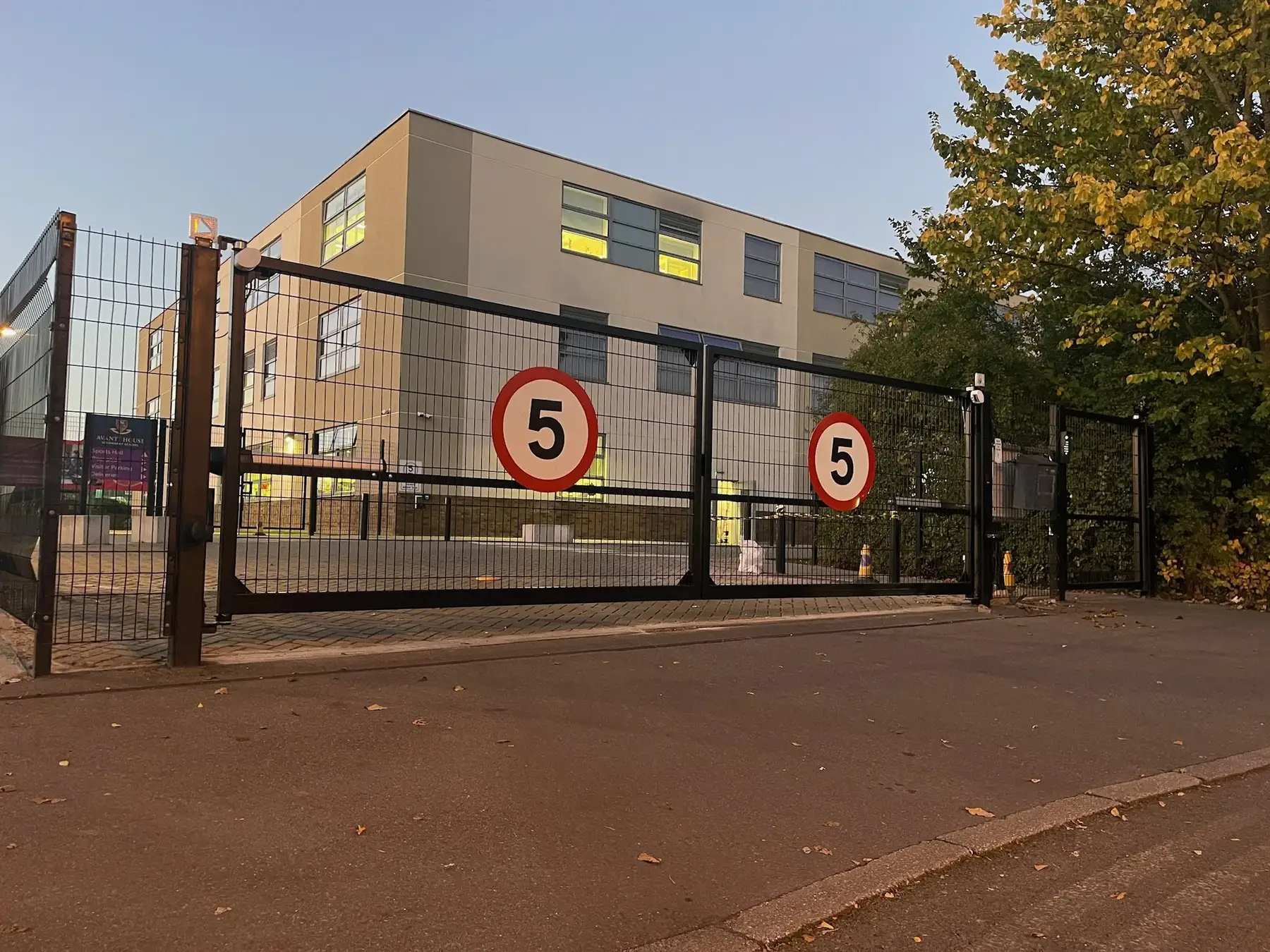 Commercial swing gate