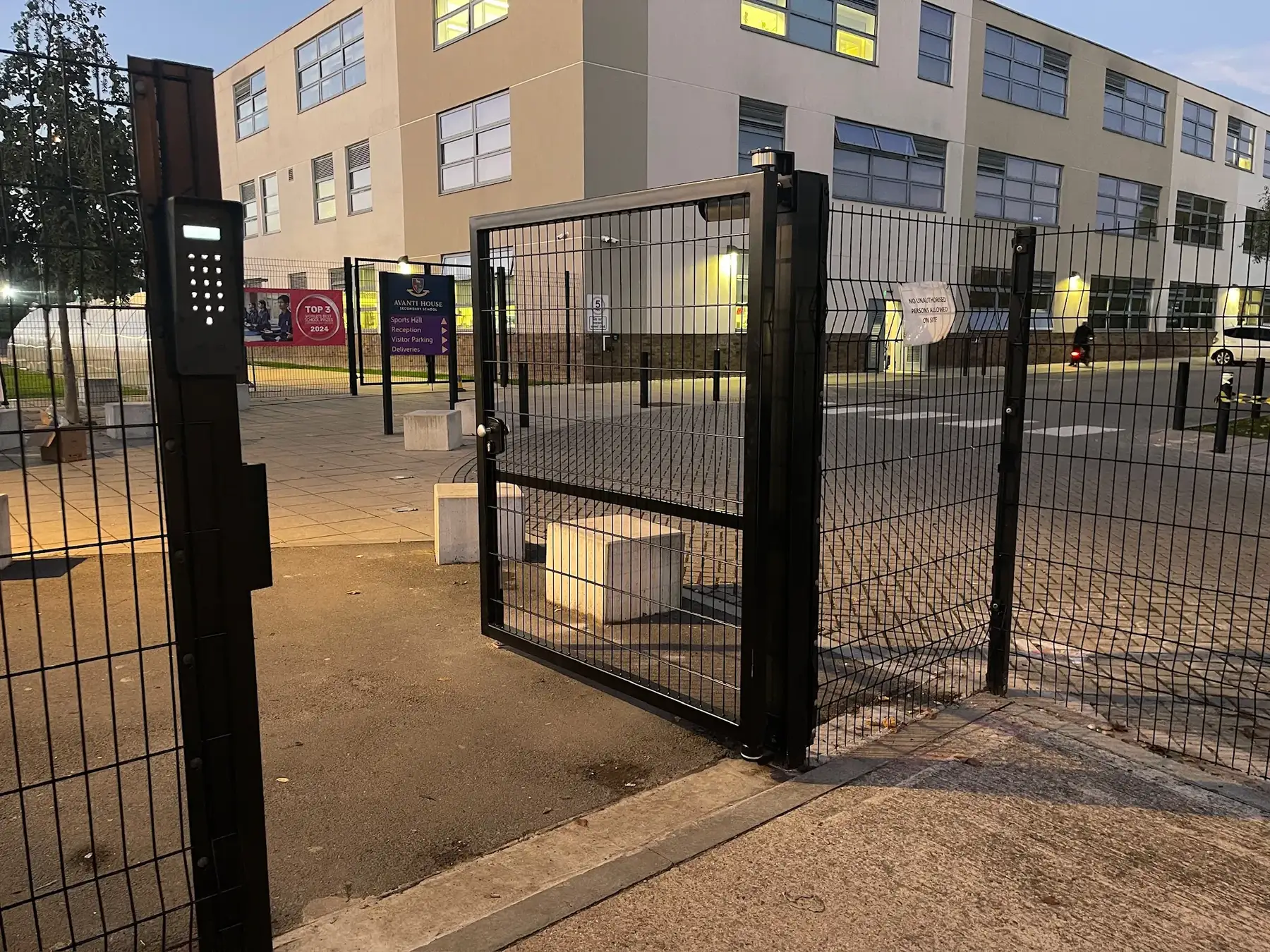 Pedestrian Gate for private lettings