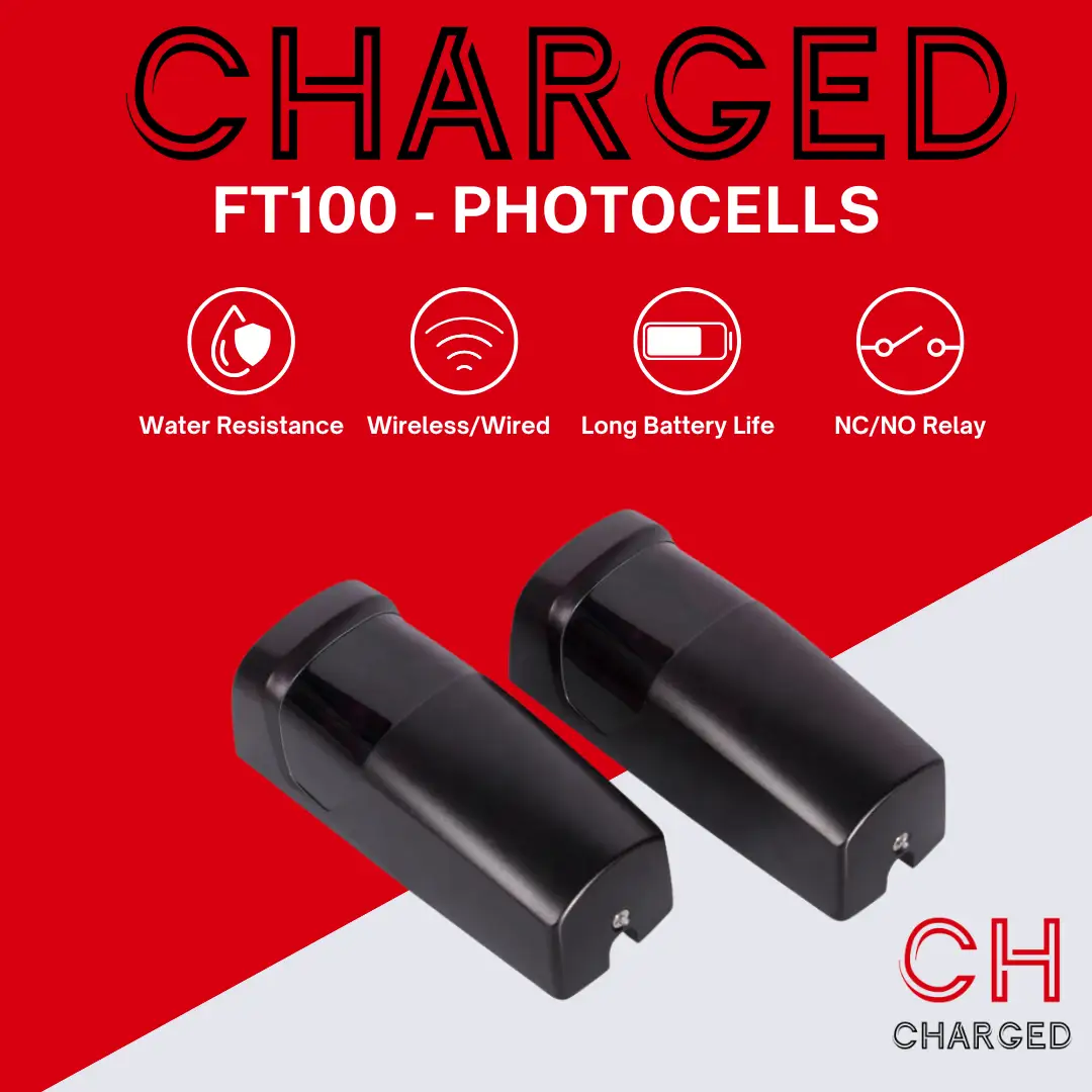 Charged FT100 Photocells